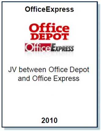 Entrea Capital advised Office Express on the establishment of a joint venture with Office Depot